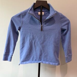 Crewcuts Blue Quarter-Zip Sweatshirt